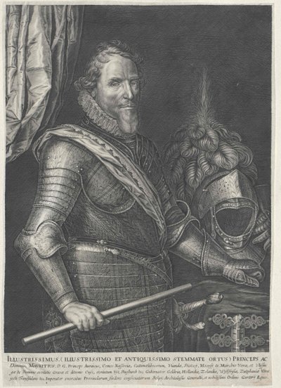 Prins av Oranien Moritz av Artist Unknown