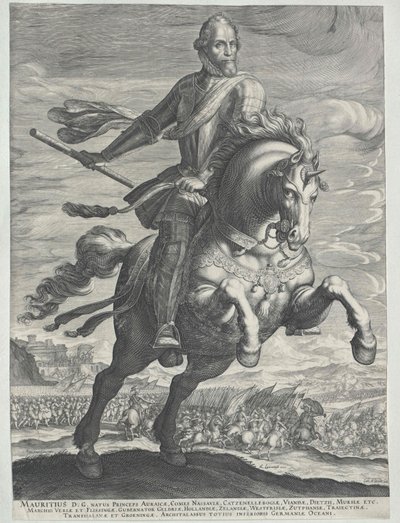 Prins av Oranien Moritz av Artist Unknown