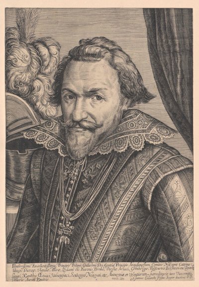 Prins av Oranien Philipp Wilhelm av Artist Unknown