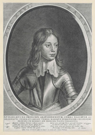 Prins av Oranien William II av Artist Unknown