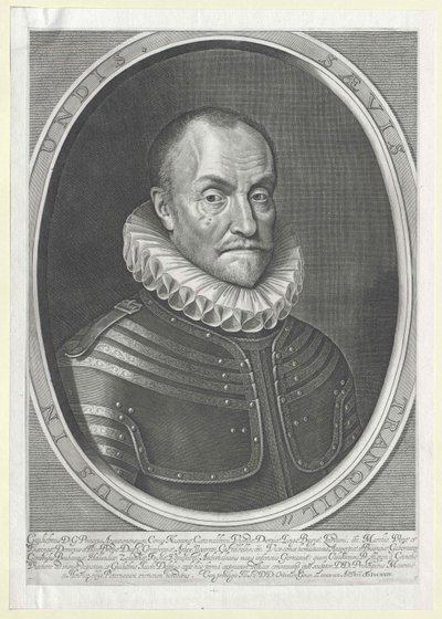 Prins av Oranien William I (tryck) av Artist Unknown