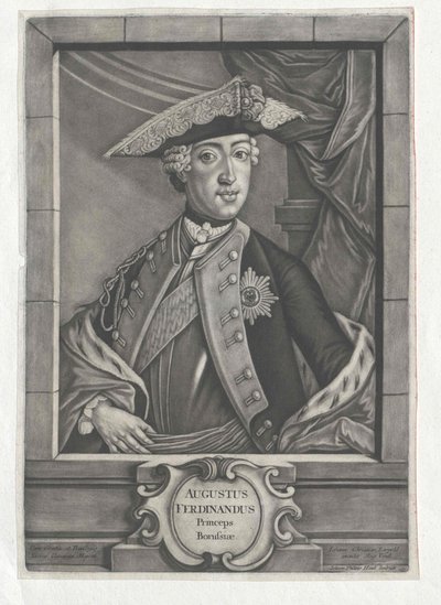 Prins av Preussen Ferdinand av Artist Unknown