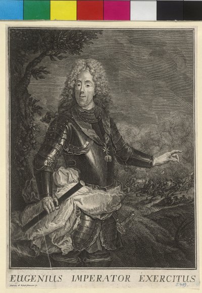 Prins av Savoyen Carignan Eugene av Artist Unknown