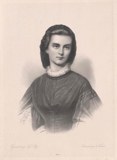 Prinsessan i Bayern-Gelnhausen Marie (tryck) av Artist Unknown