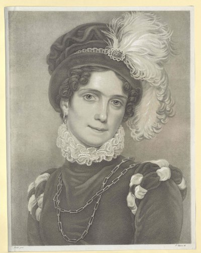 Prinsessa av Baden Caroline av Artist Unknown
