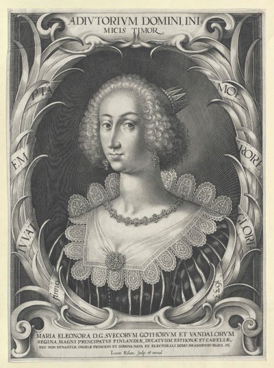 Prinsessan av Brandenburg Marie Eleonore av Artist Unknown