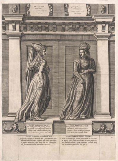 Prinsessan av Burgund Agnes av Artist Unknown