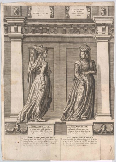 Prinsessan av Burgund Agnes av Artist Unknown