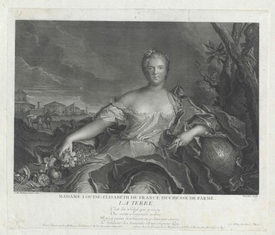 Prinsessan av Frankrike Elisabeth av Artist Unknown