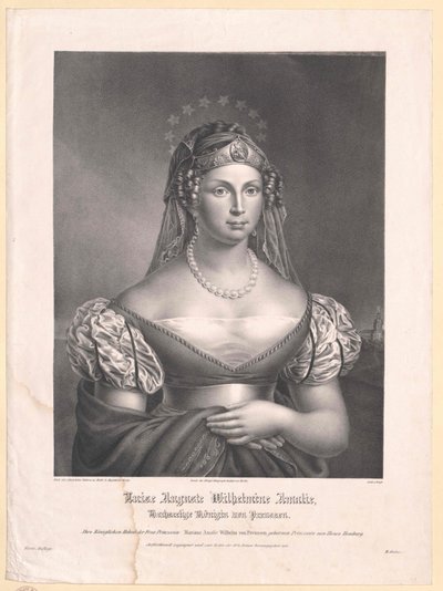 Prinsessan av Mecklenburg-Strelitz Louise av Artist Unknown