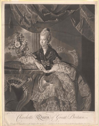 Prinsessan av Mecklenburg-Strelitz Sophie Charlotte av Artist Unknown