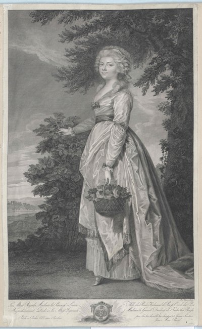 Prinsessan av Preussen Louisa av Artist Unknown