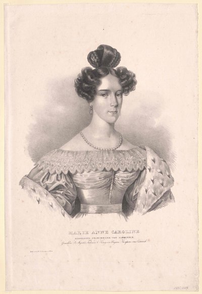 Prinsessan av Savoyen-Sardinien Maria Anna av Artist Unknown