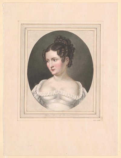 Prinsessan av Sachsen-Hildburghausen, Therese av Artist Unknown