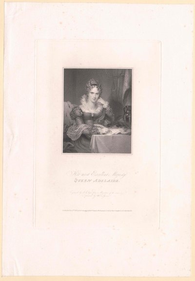 Prinsessan av Sachsen-Meiningen Adelaide av Artist Unknown