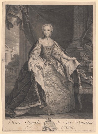 Prinsessan av Sachsen Josefa av Artist Unknown