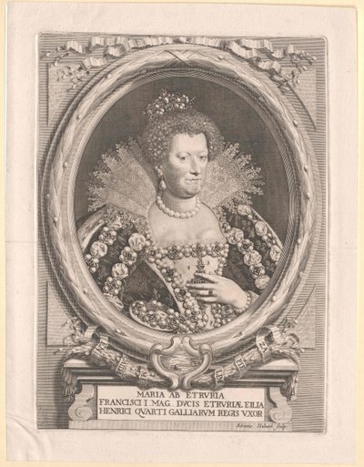 Prinsessan av Toscana Maria de "Medici av Artist Unknown