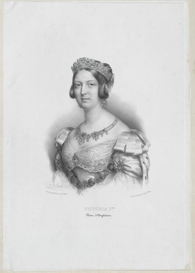 Drottning av Storbritannien Victoria av Artist Unknown