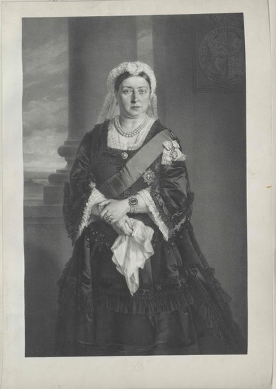 Drottning av Storbritannien Victoria av Artist Unknown