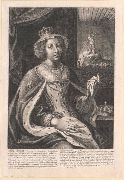 Drottning av Skottland Maria Stuart av Artist Unknown