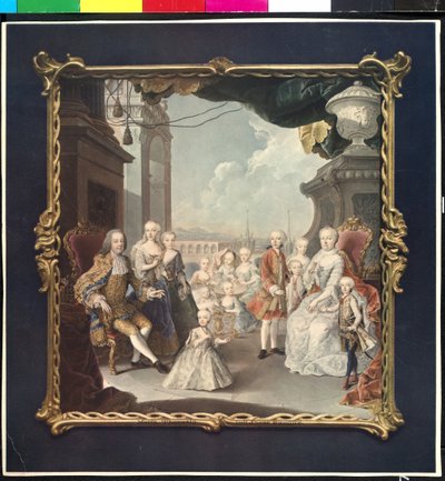 Romersk-tysk kejsarinna 1717 - 1780 Maria Theresia av Artist Unknown
