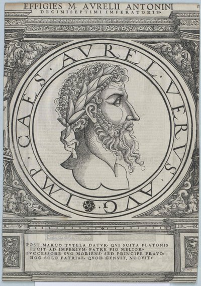 Romerske kejsaren Marcus Aurelius av Artist Unknown