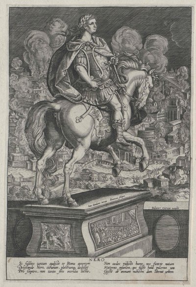 Romerske kejsaren Nero av Artist Unknown