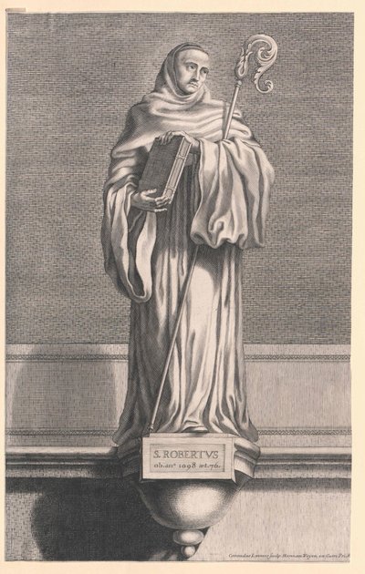 Saint Robert von Citeaux av Artist Unknown