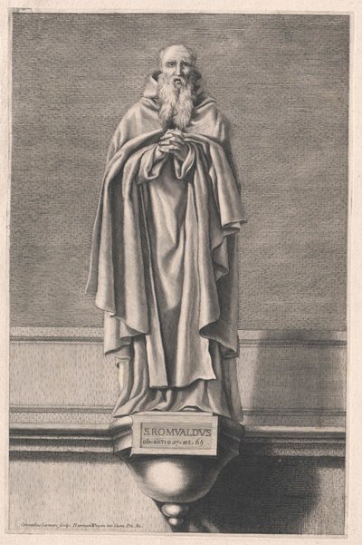 Sankt Romuald av Camaldoli av Artist Unknown