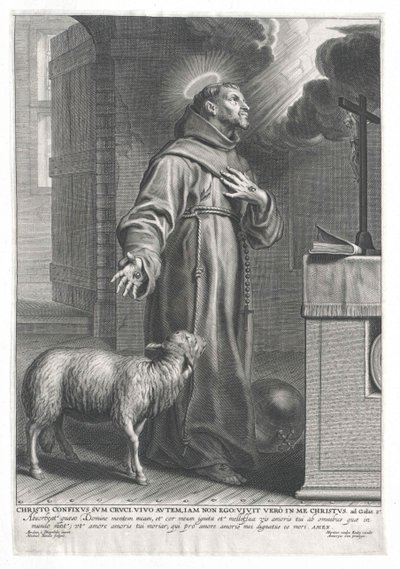 Sankt Franciskus av Assisi av Artist Unknown