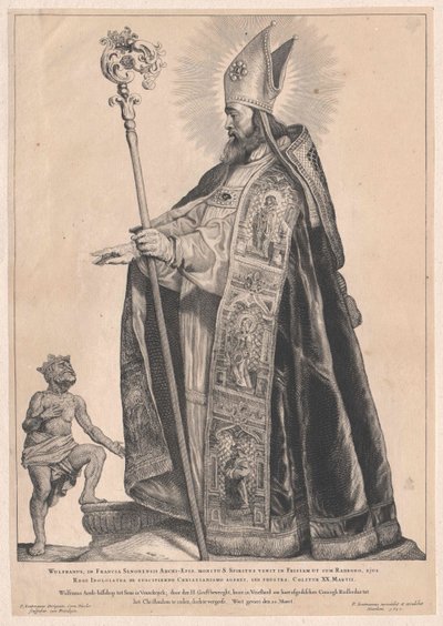 Sankt Wulfram av äldre av Artist Unknown