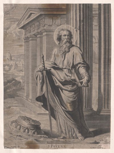 Den helige aposteln Paulus av Artist Unknown