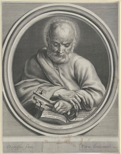Den helige aposteln Petrus av Artist Unknown