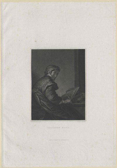 Salvator Rosa av Artist Unknown