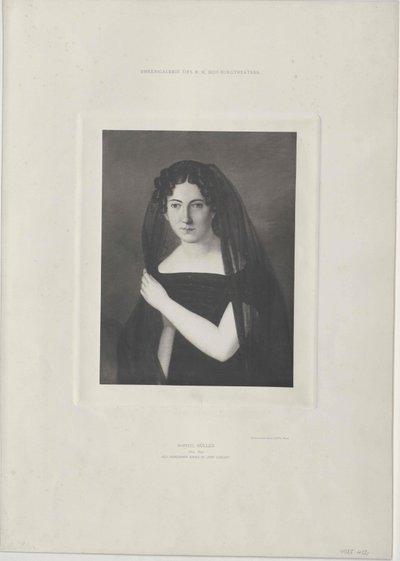 Sophie Mueller (tryck) av Artist Unknown