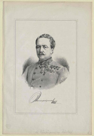 Stanislaus Baron Bourguignon-Baumberg av Artist Unknown