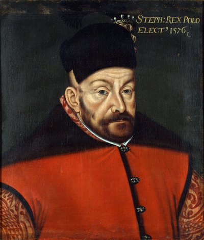 Stefan I Bathory (1533-1586) av Artist Unknown