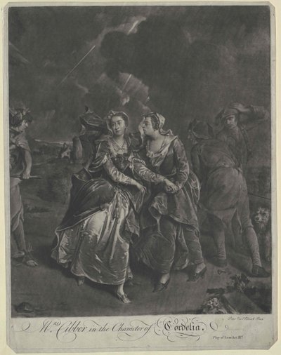 Susanna Maria Cibber av Artist Unknown