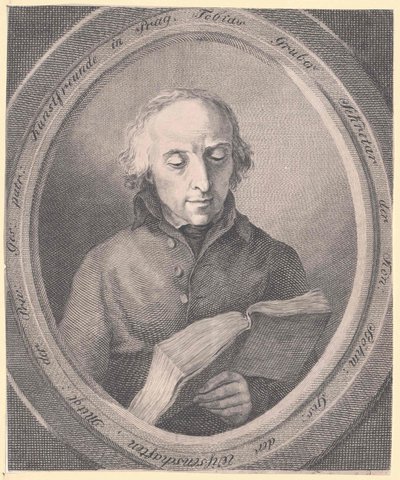 Tobias Gruber (print) av Artist Unknown
