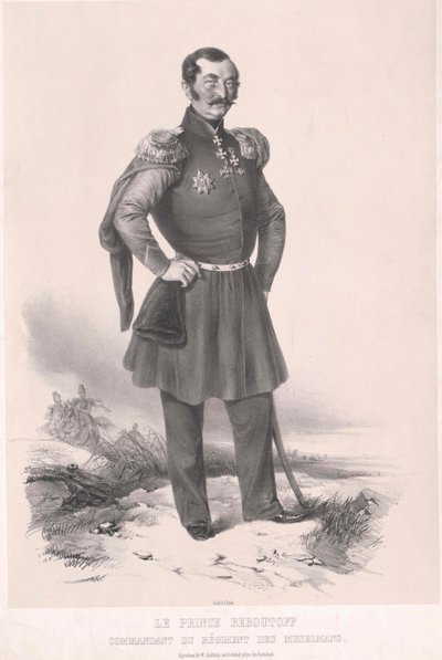 Vasilij Osipov greve Bebutov av Artist Unknown