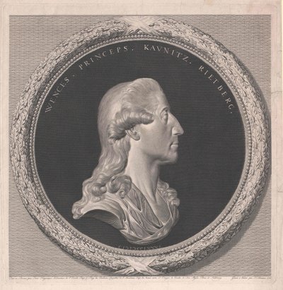 Wenzel Anton greve av Kaunitz-Rietberg av Artist Unknown