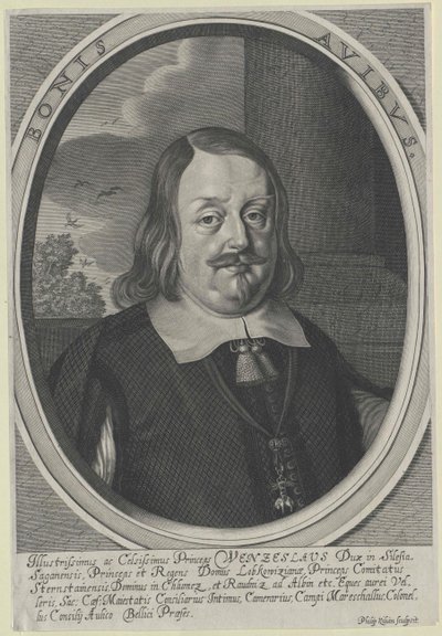 Wenceslas Eusebius greve Lobkowitz av Artist Unknown