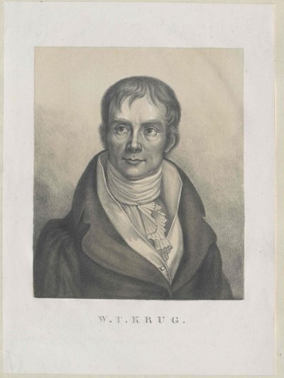 Wilhelm Traugott Krug av Artist Unknown