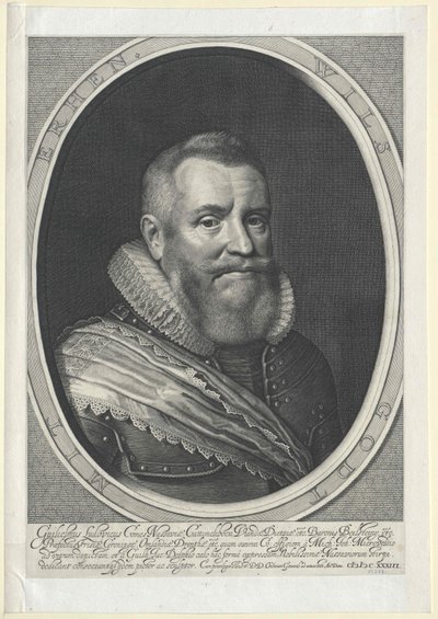 Vilhelm Ludwig greve av Nassau-Dillenburg av Artist Unknown