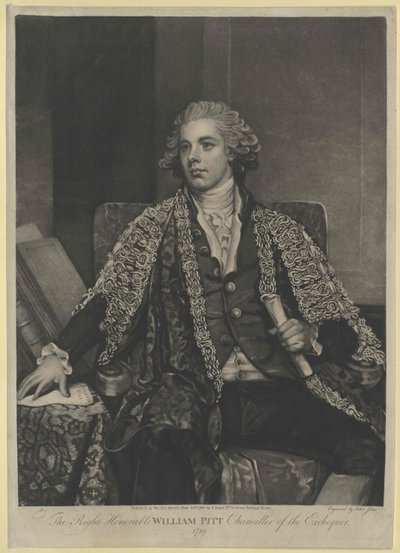 William Pitt av Artist Unknown