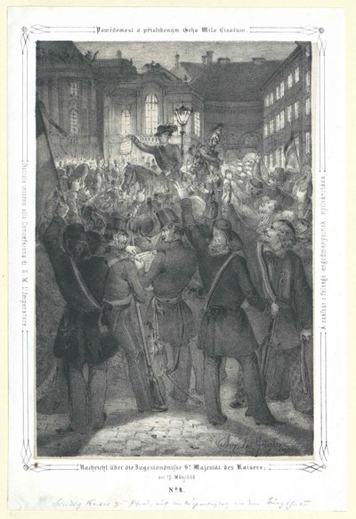Ord över koncessionen Kejsarens majestät den 15 maj 1848 av Artist Unknown