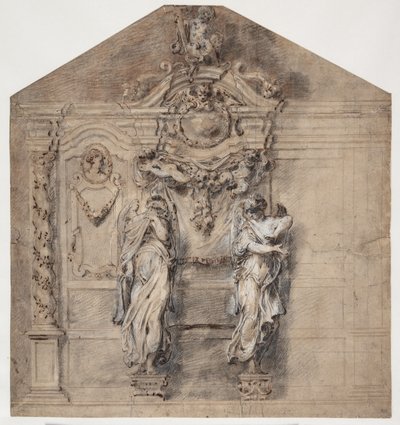 Design för en biktstol av Artus Quellinus d.Y.