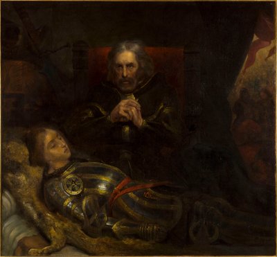 Eberhard, greve av Württemberg, som sörjer sin sons död, kallad ”Den gråtande” av Ary Scheffer