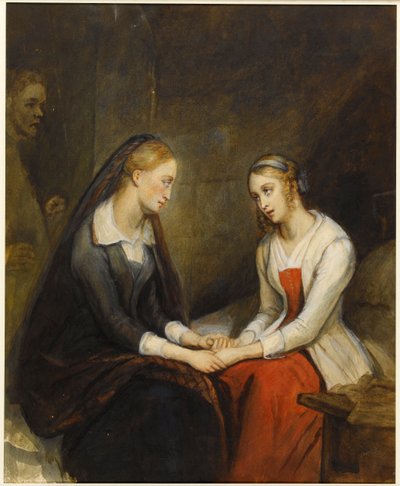 Effie och Jeanie av Ary Scheffer