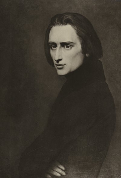 Franz Liszt, ungersk kompositör av Ary Scheffer
